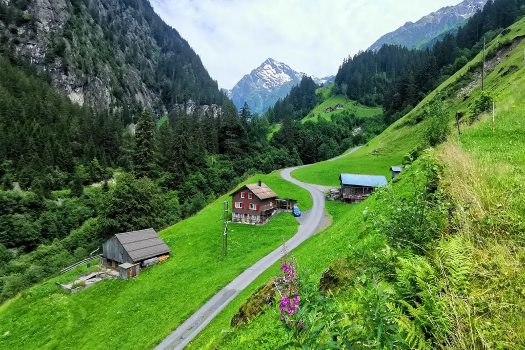 Maderanertal, Kanton Uri, Sommer Schweiz; Frühlingslandschaft; Schweiz; Sommer; Landschaften Schweiz