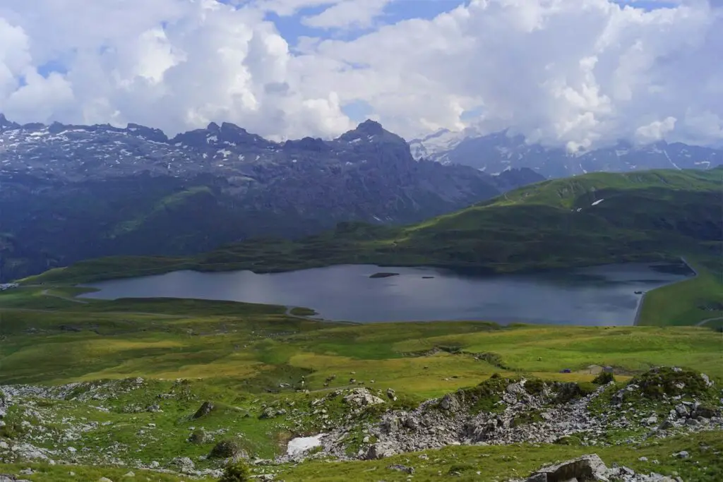 Aussicht auf den Tannensee.