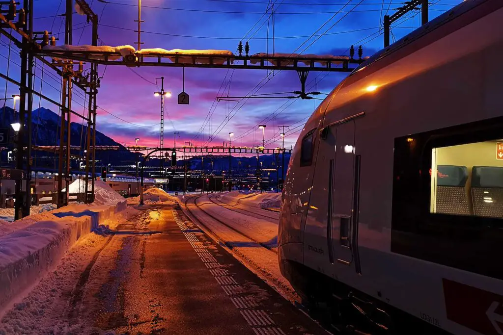 SBB - la compagnie de trains de la Suisse.