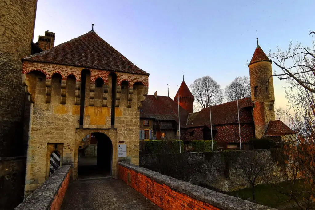 Schloss Chenaux in Estavayer.