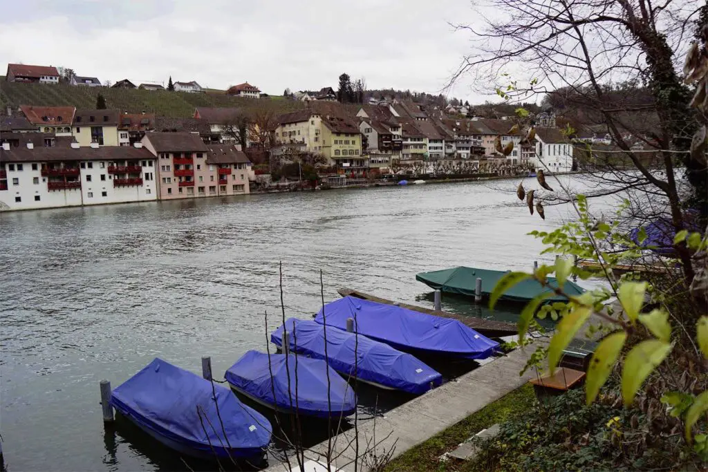 Die Stadt Eglisau ist schnell von Zürich erreichbar.