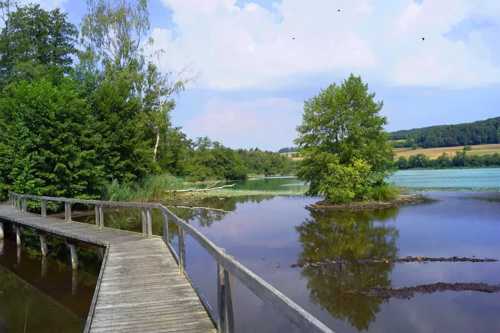 Lake Hike in the Canton Thurgau is the perfect day trip from Zurich Switzerland.