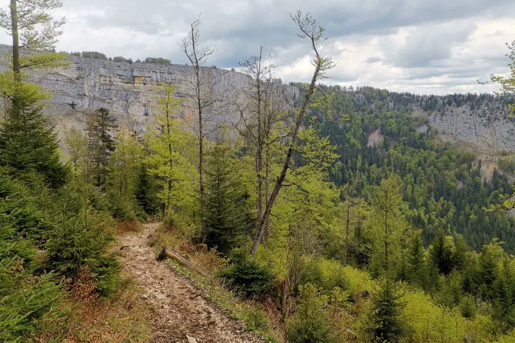 The Creux du Van circular hike takes around 6 hours.