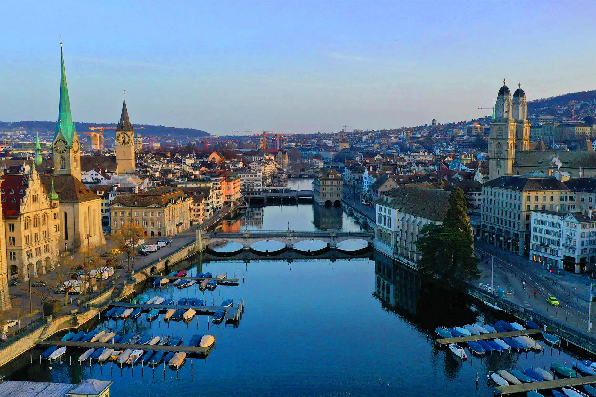 places to visit in zurich in february