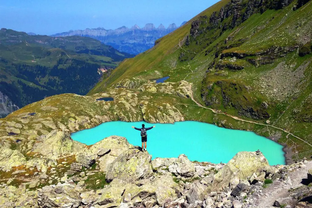 The "5 Lakes Hike Pizol" is very spectacular. But it is not the only 5 lakes hike in Switzerland.