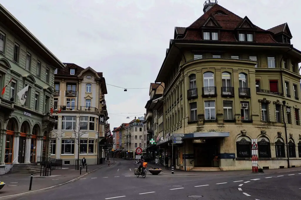 Interlaken è un ottimo punto di partenza per le mete turistiche.