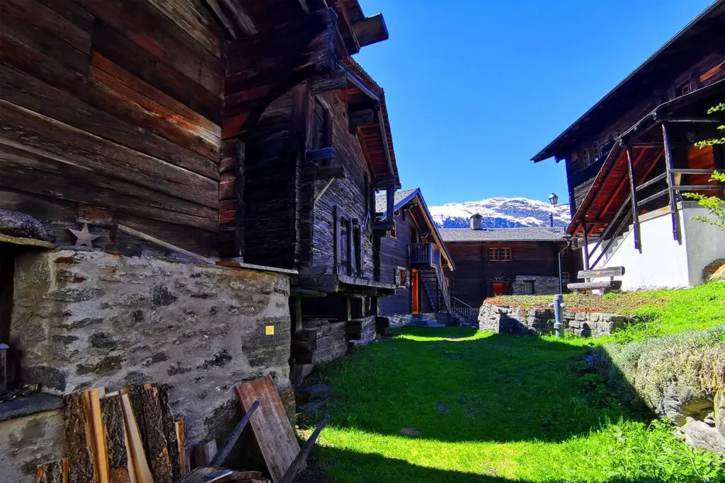 Mühlebach hat den ältesten Dorfkern der Schweiz.
