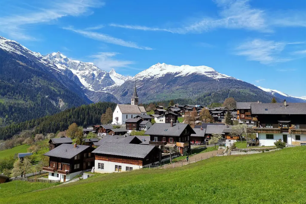 Ernen auf der Grand Tour of Switzerland