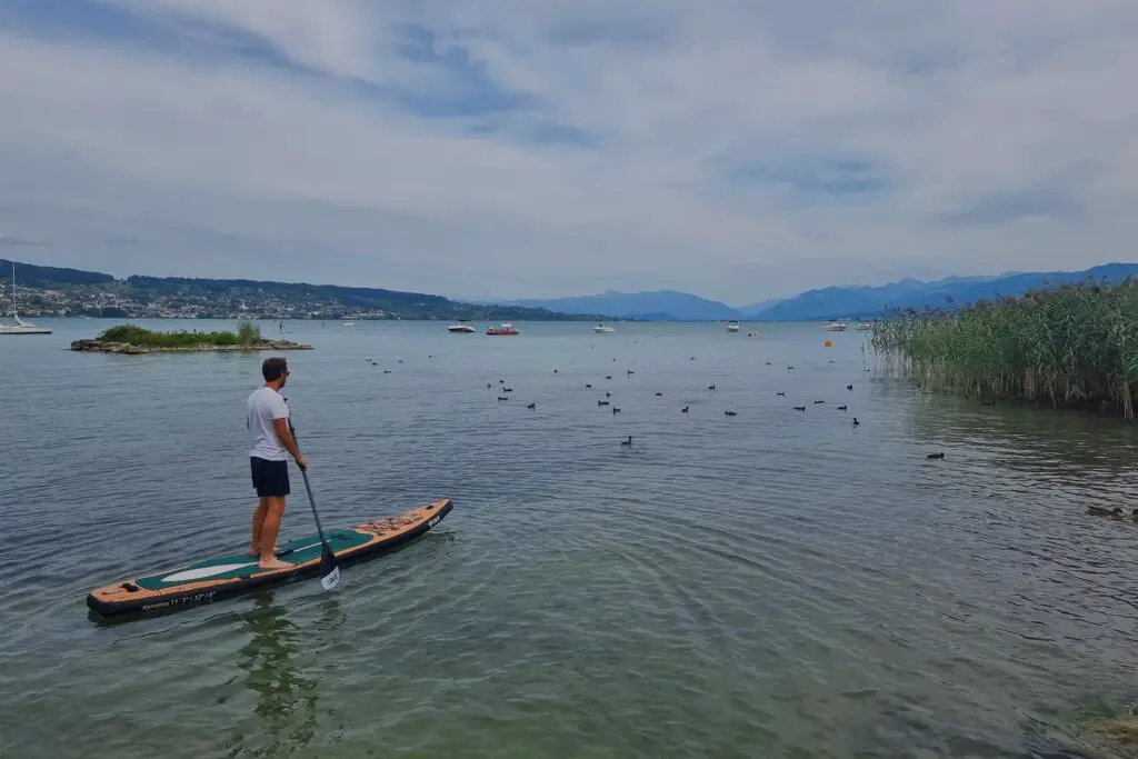 Der Zürichsee zählt zu den schönsten SUP-Seen der Schweiz.