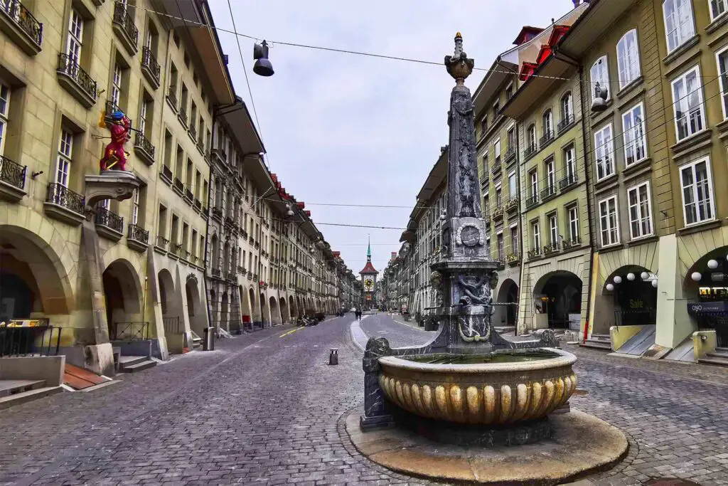 La vieille ville de Berne en Suisse.