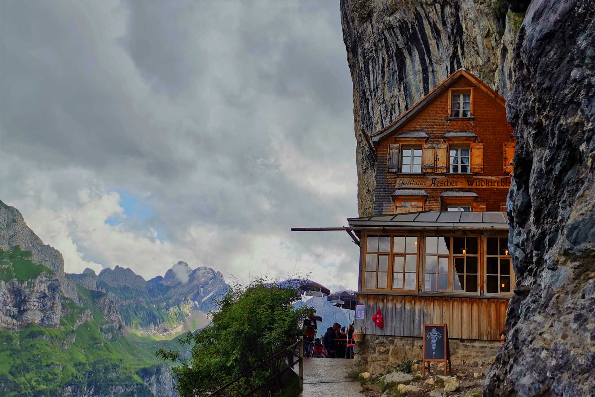 aescher gasthaus am berg fotos