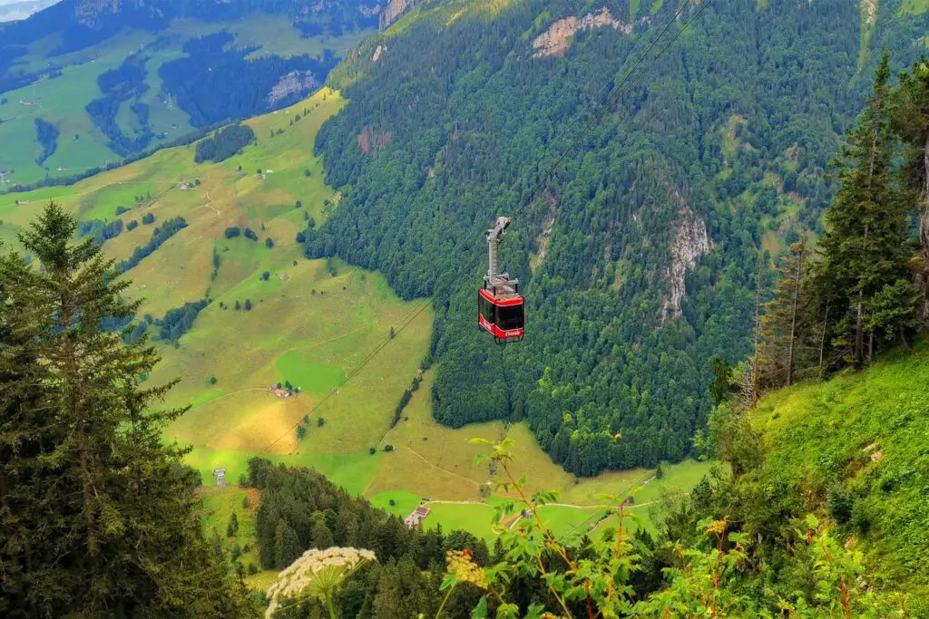 Die Ebenalpbahn ist eine der meistgenutzten Seilbahnen im Alpstein.