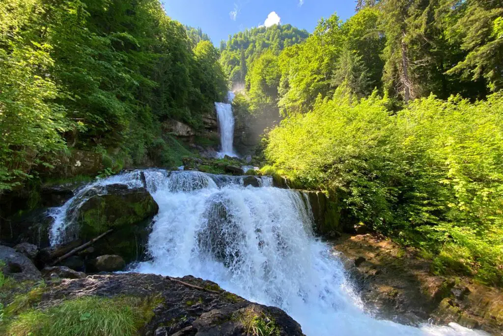 Giessbachfälle - ein weiterer Wasserfall im Berner Oberland.