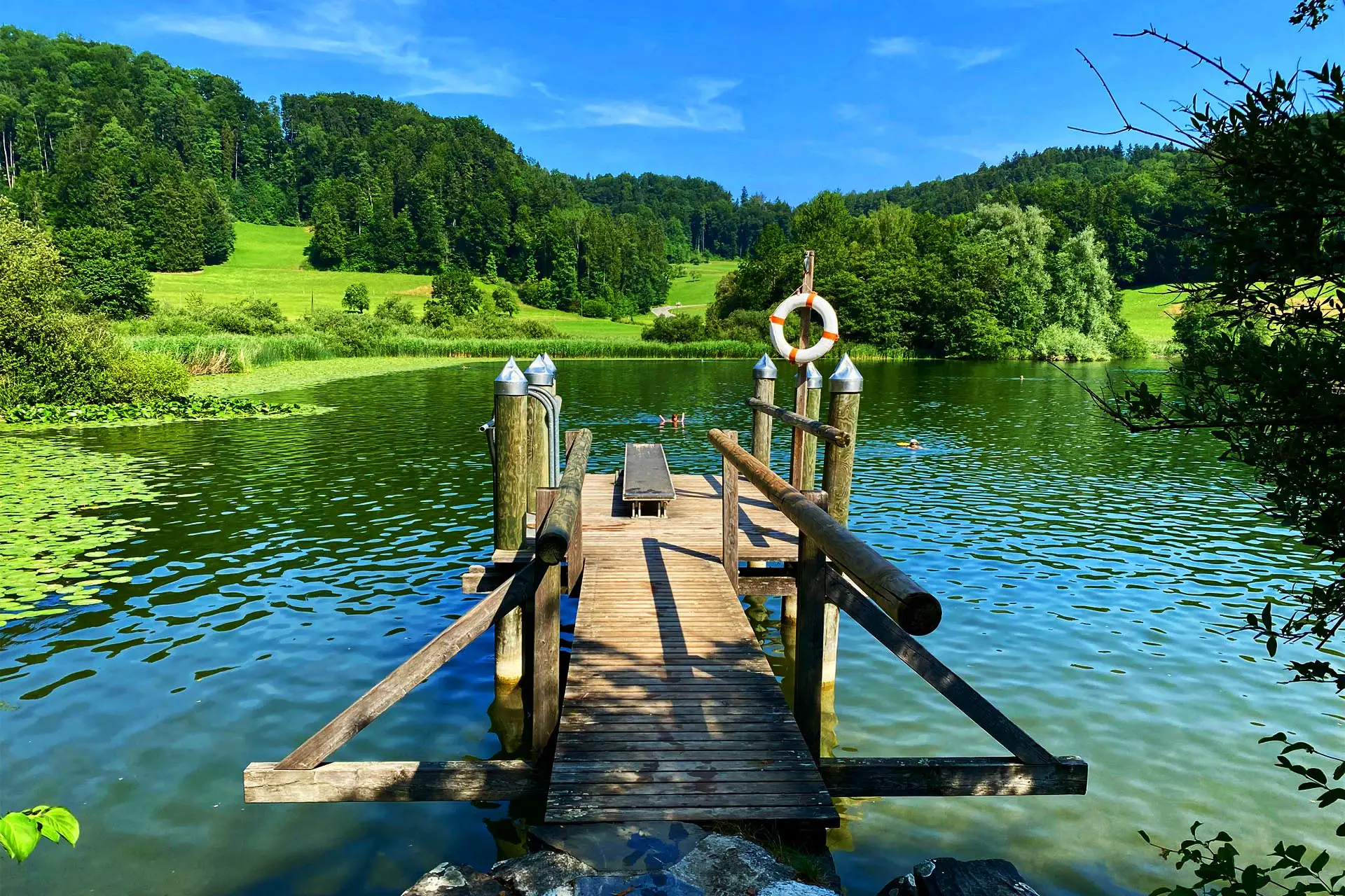 Bichelsee is a wonderful and very unknown lake near Zurich.