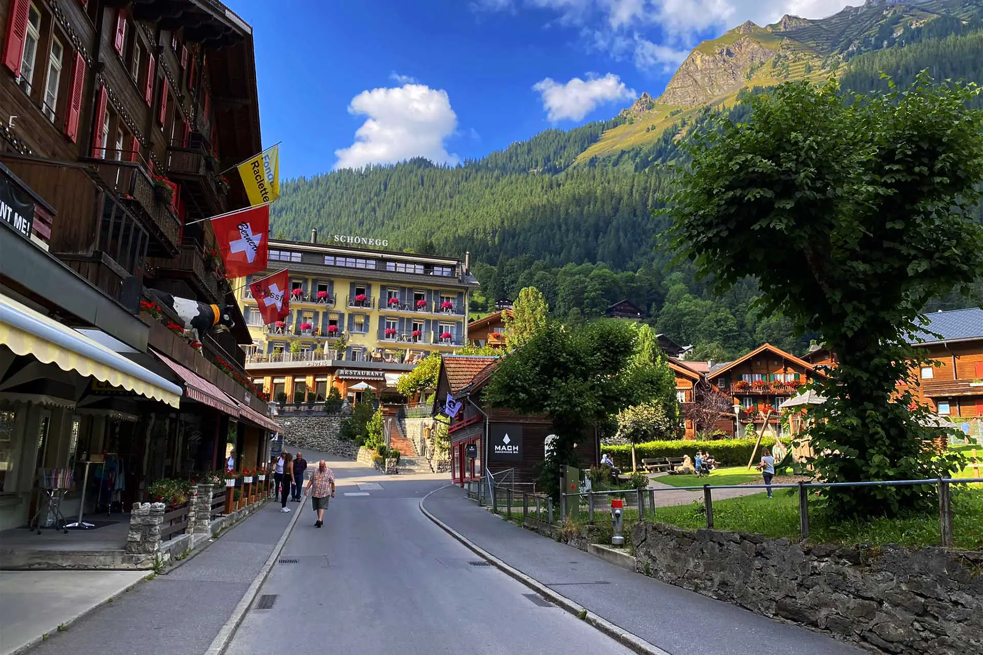 Wengen ist eines der schönsten Ausflugsziele im Berner Oberland.