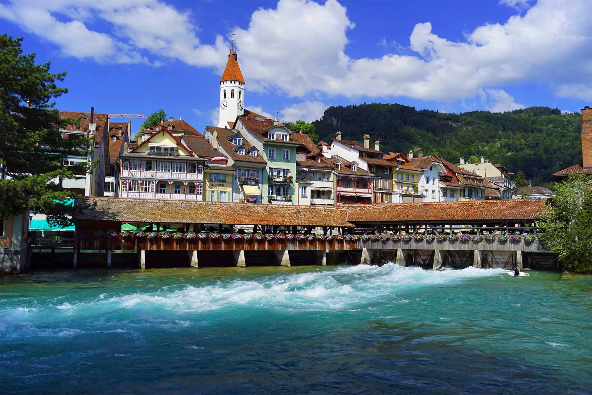 Thun est un lieu à visiter en Suisse.