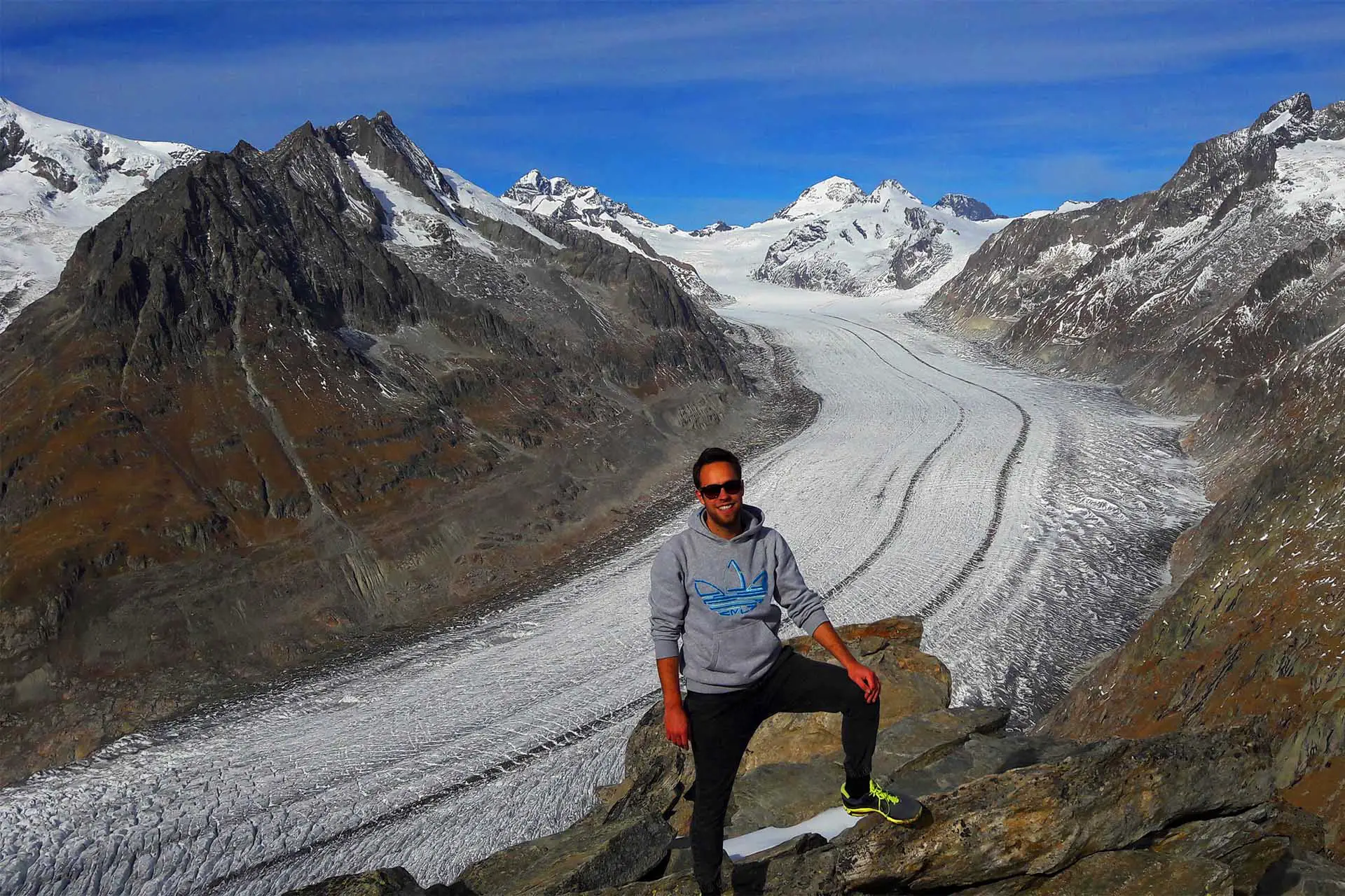 Der grösste Gletscher der Alpen ist eines der Top Ausflugsziele der Schweiz.